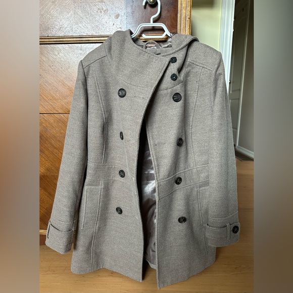 Gray fall/winter pea coat from Eclipse - Picture 4 of 11